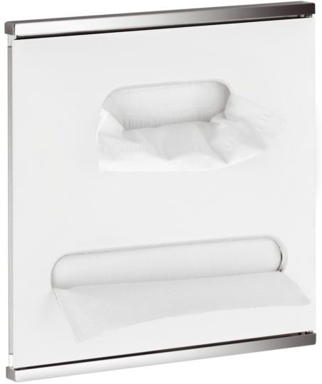 Keuco Modul Waschtisch 3 Plan Integral 44977015102 Anschlag rechts, verchromt/weiss lackiert