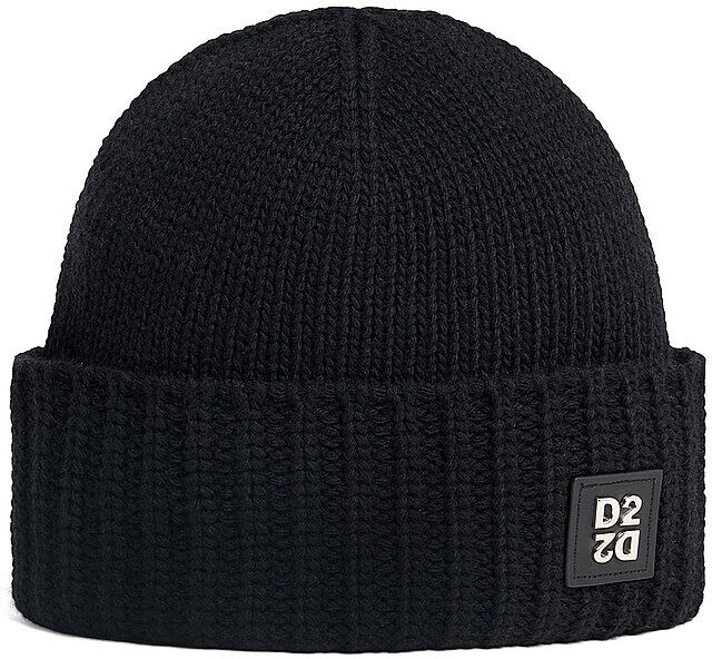 DSQUARED2 Mütze - Haube  schwarz EG