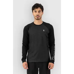 Mons Royale Tarn Merino Bike Wind Long Sleeve Jersey black Gr. M