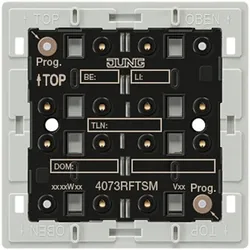 Jung 4073RFTSM KNX RF Funk-Wandsender-Modul, 3fach, F40 4073 RF TSM