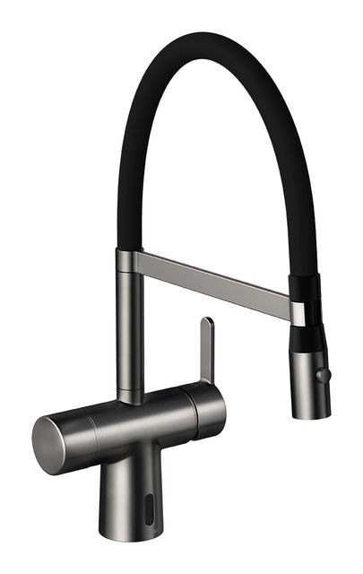 Damixa Silhouet Touchless Pro Spültischarmatur, Graphit PVD, 741625500 741625500