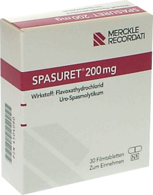 Recordati Pharma GmbH SPASURET 200 Filmtabletten 30 St 04504080