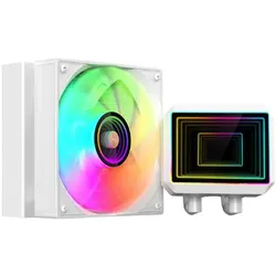 Mars Gaming MLTWO120W, CPU Wasserkühler, Weiss