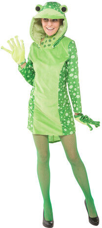 buttinette Kostüm "Frosch" für Damen