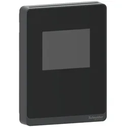 Schneider Electric SLABTCP2 Sensor, SpaceLogic, PM2.5, CO2, rF, Berührung, Analog, Optm Bk