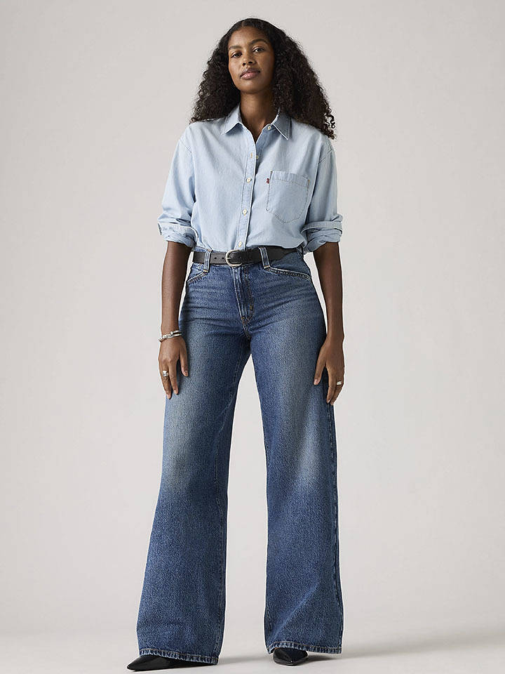 Levi's Jeans - Wide Leg - in Blau - W28/L31