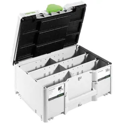 Festool, Werkzeugkoffer, Systainer SORT-SYS3 M 187 Domino (3 Teile)