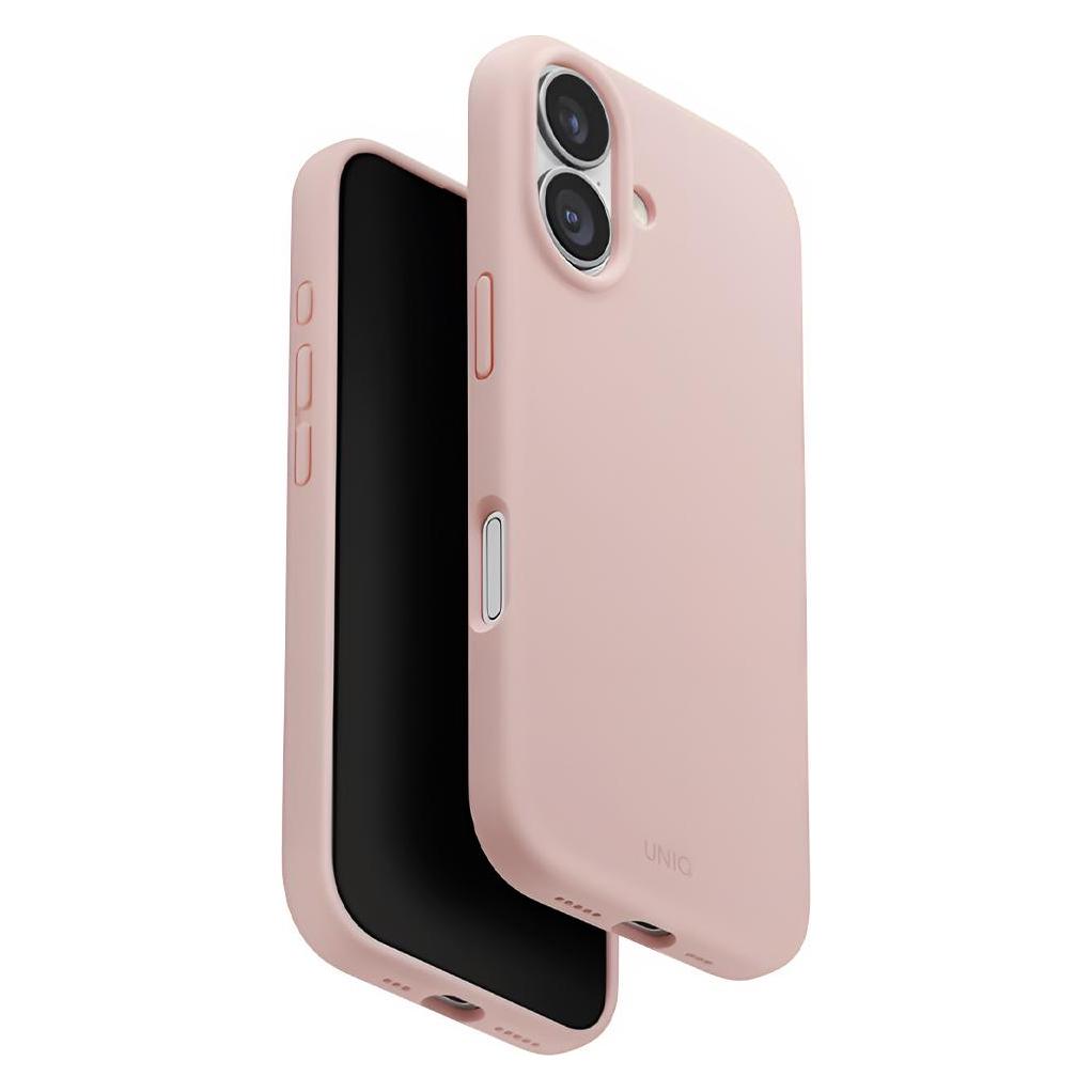 Uniq Lino Case for iPhone 17 Magclick Charging Pink (Apple iPhone 17) (UNIQ-IP6.3(2025)-LINOMBPNK)