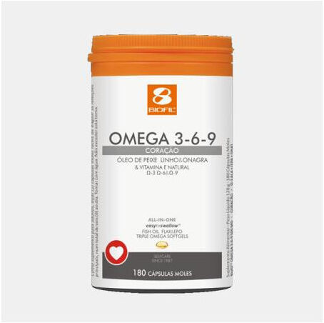 BIOFIL OMEGA 3-6-9 500mg 180 CAPSULAS