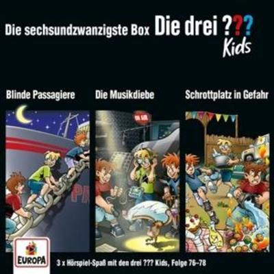 Die drei ??? Kids 3er Box - Folgen 76-78 (3 Audio-CDs) - , CD, 9783803261021