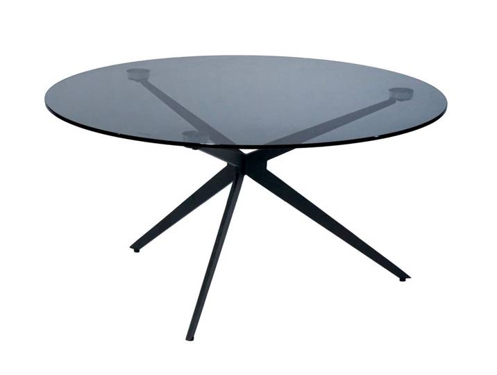 Dieter Knoll Couchtisch VARESE 1, grau, Glas