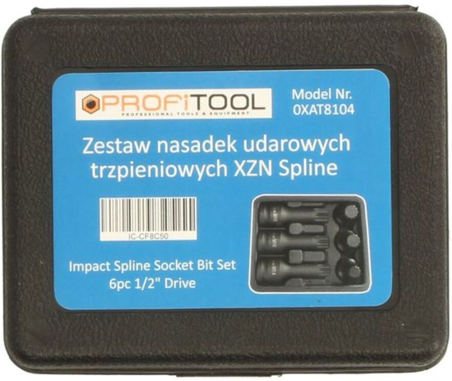 Schlagbitsatz 1/2" PROFITOOL 0XAT8104