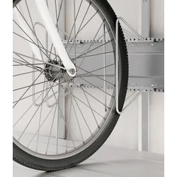 Hörmann Fahrradhalter waagerecht kurz für Gerätehaus Juno/Euroline (für 2 Räder)