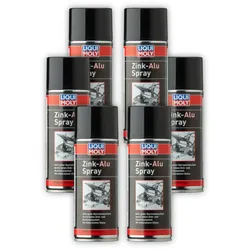 6x Reiniger LIQUI MOLY 1640 Zink-Alu Spray Korrosion Rostschutz Spraydose 400ml