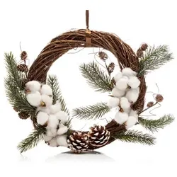 ABELLA Flora künstlicher Dekokranz Tanne & Zapfen Ø 45cm