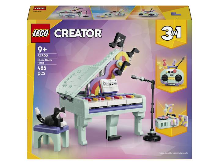 LEGO Creator Décoration musicale : piano et chat 31392 LEGO