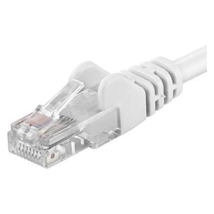 PremiumCord Patch 6 UTP 0.5m WH (U/UTP, CAT6, 0.50 m) (SP6UTP005W)