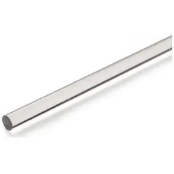 RS PRO, Profil + Stange, PC-Rundstab, Polycarbonat Transparent 1.2g/