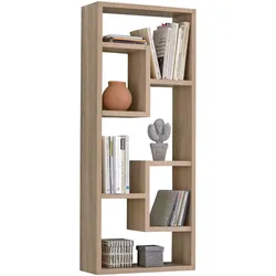 WANDREGAL Holz Freischwebend Modern, Sonoma 36x14,5x90 cm