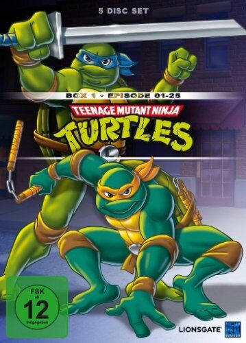 Joe DiStefano - Teenage Mutant Ninja Turtles - Box 1 (5 DVDs) - Preis vom 17.10.2026 19:25:27 h