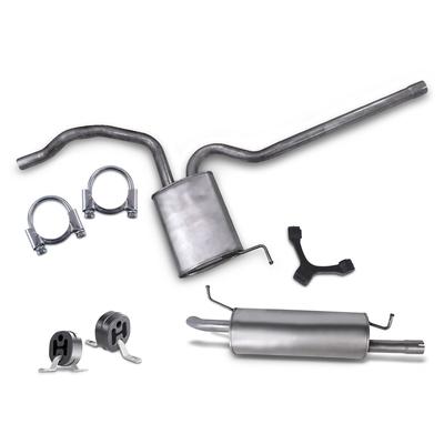 Bestprice Set Schalldämpfer + Montagematerial [Hersteller-Nr. 40637890] für VW