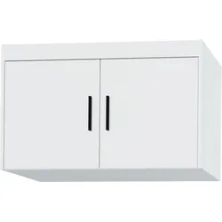 AUFSATZSCHRANK Storicos Weiß 89,7/55/53 cm - 2T Modern
