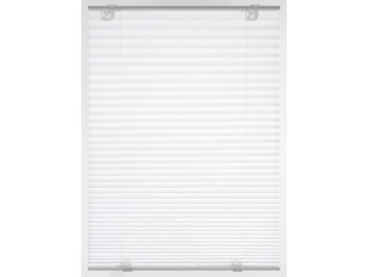 Dachfensterplissee GARDINIA, weiss (weiß), B:95cm H:122cm, Obermaterial: 100% Polyester, Plissees, Dachfensterplissee, passend für Velux Dachfenster, in Crush-Optik