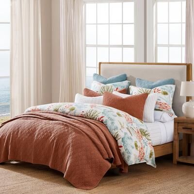 HiEnd Accents Oceania Coastal Paradise Comforter Set, 3PC