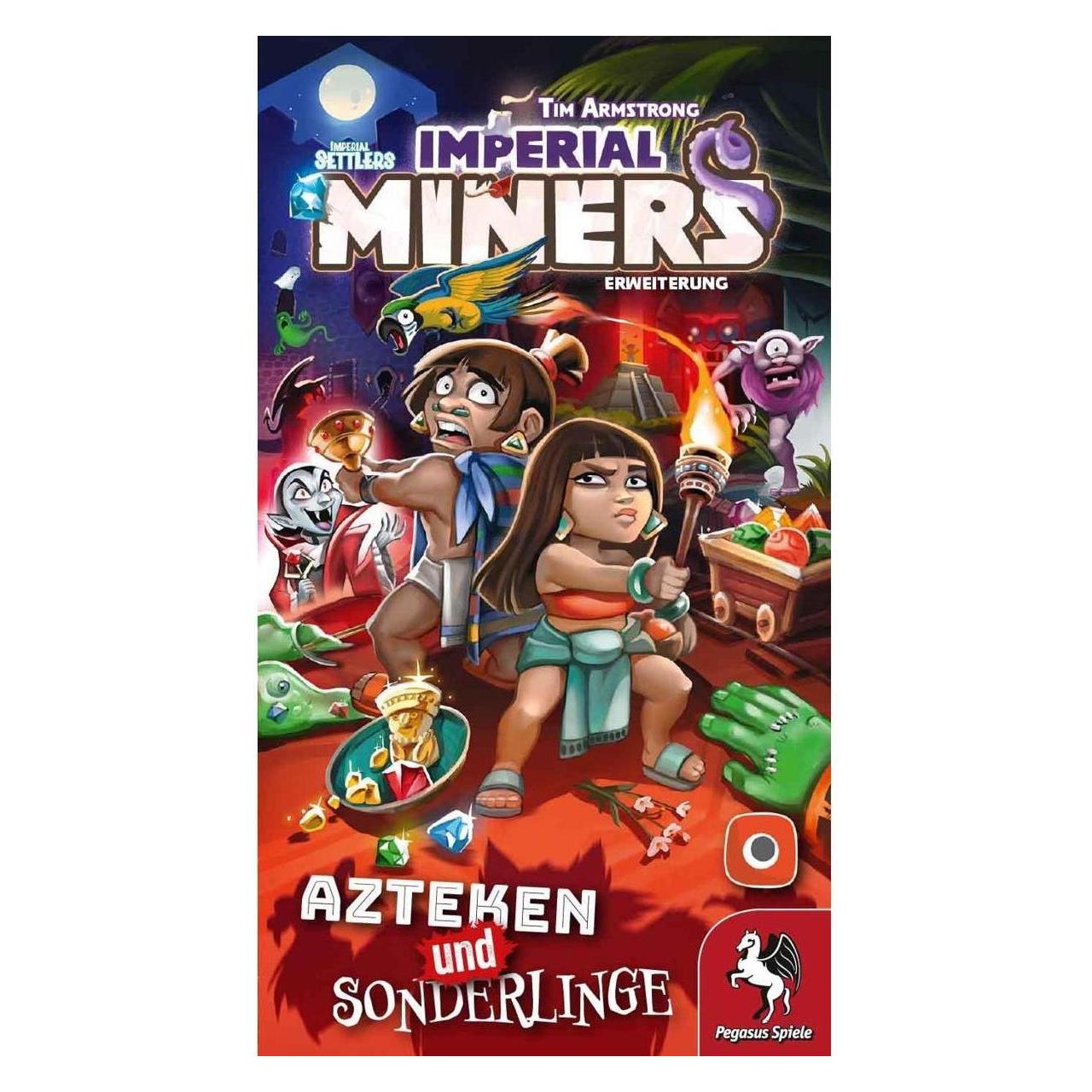 Pegasus Imperial Miners: Azteken und Sonderlinge (Erweiterung) (Portal Games) (Deutsch, 2 - 4 Spieler) (57522G)