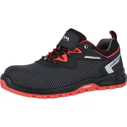 Sicherheitshalbschuhe S3 "MILWAUKEE" - 37 - schwarz