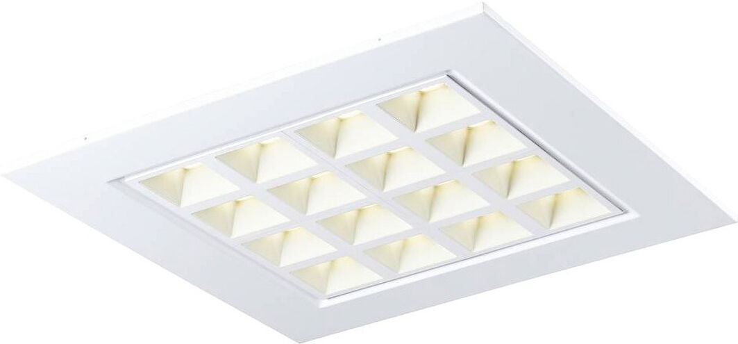 Slv Pavono 600x600, Indoor Led Deckeneinbauleuchte Weiß 4000k Ugr - Einbauleuchten