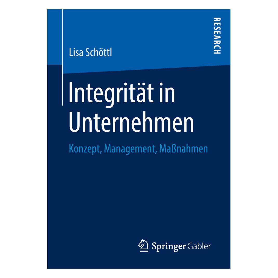 Springer Integrität in Unternehmen (Deutsch, Lisa Schöttl) (8552802)