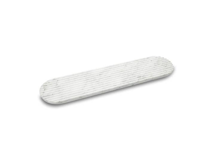 Northern Podium Tablett 65cm Mixed white marble