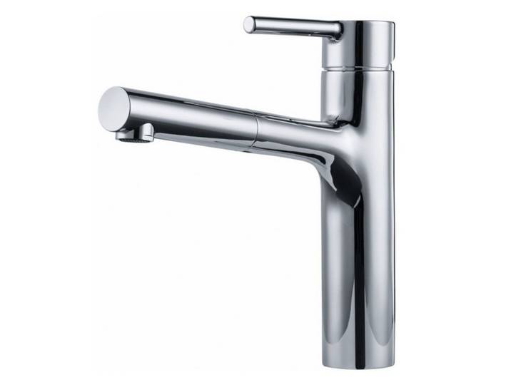 FRANKE Küchenarmatur Centro Zugauslauf oben ND Chrom 115.0600.136