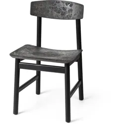 Mater Conscious Chair 3162, buche schwarz lackiert / wood waste black