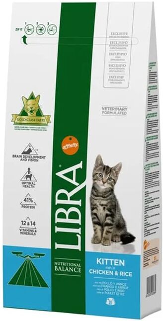 Affinity Libra Ração Para Gatos Kitten Frango e Arroz 1,5 Kg