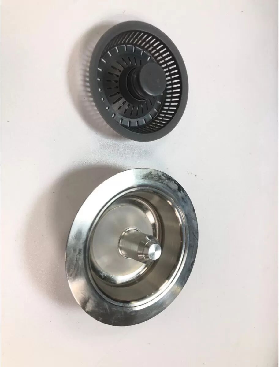 INF 304 Edelstahl Spülenfilter mit Absprungmechanismus