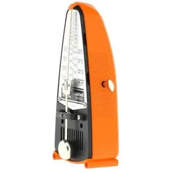 Wittner Metronom Taktell Piccolo mechanisch (Metronom), Zubehör Instrumente, Orange