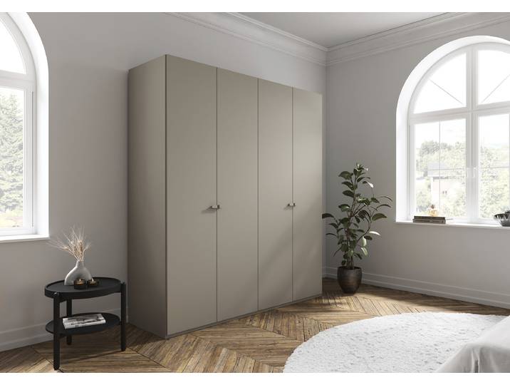 Drehtürenschrank Liora 201cm Braun/Cappuccino Classic