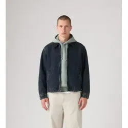 Levi's für Herren. 007WJ-0000 Castro Full Zip Jacke mit blauem Futter (M), Lässig, Baumwolle
