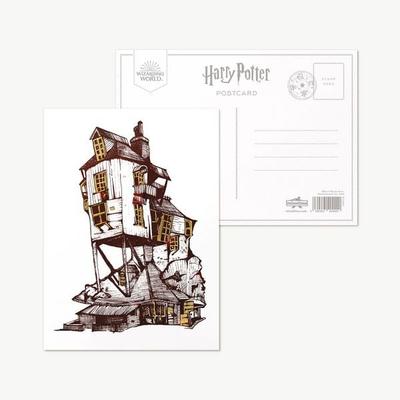 Der Fuchsbau: Detail aus der Weasley-Familienuhr Postkarte