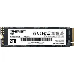 Patriot Memory P320 interne SSD - 2 TB