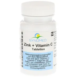 Zink+vitamin C Tabletten Synomed 50 St