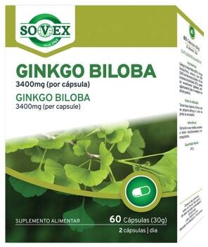 Sovex Ginkgo Biloba 60 cápsulas