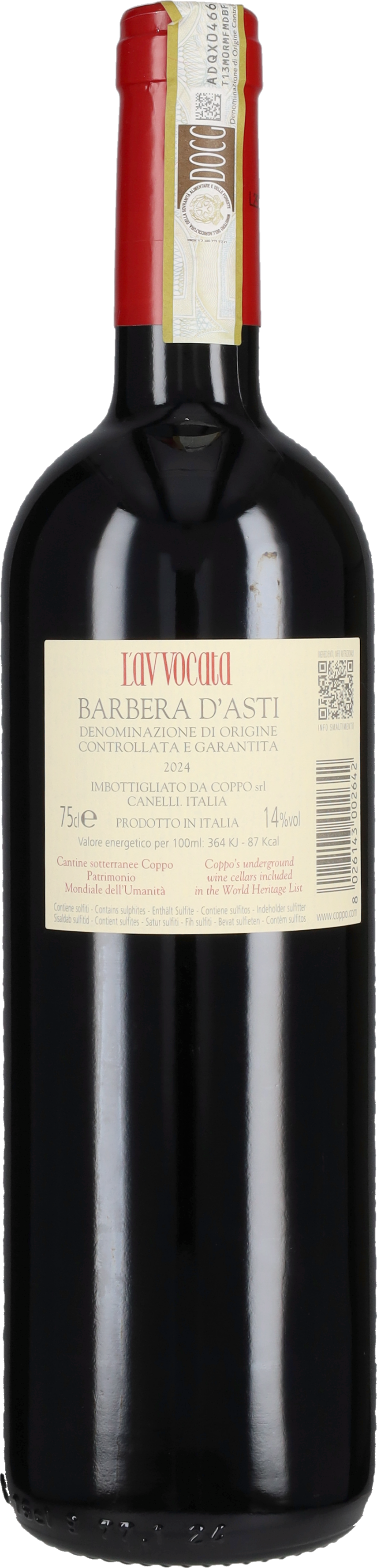 Barbera d'Asti 'L'Avvocata' Coppo 2025