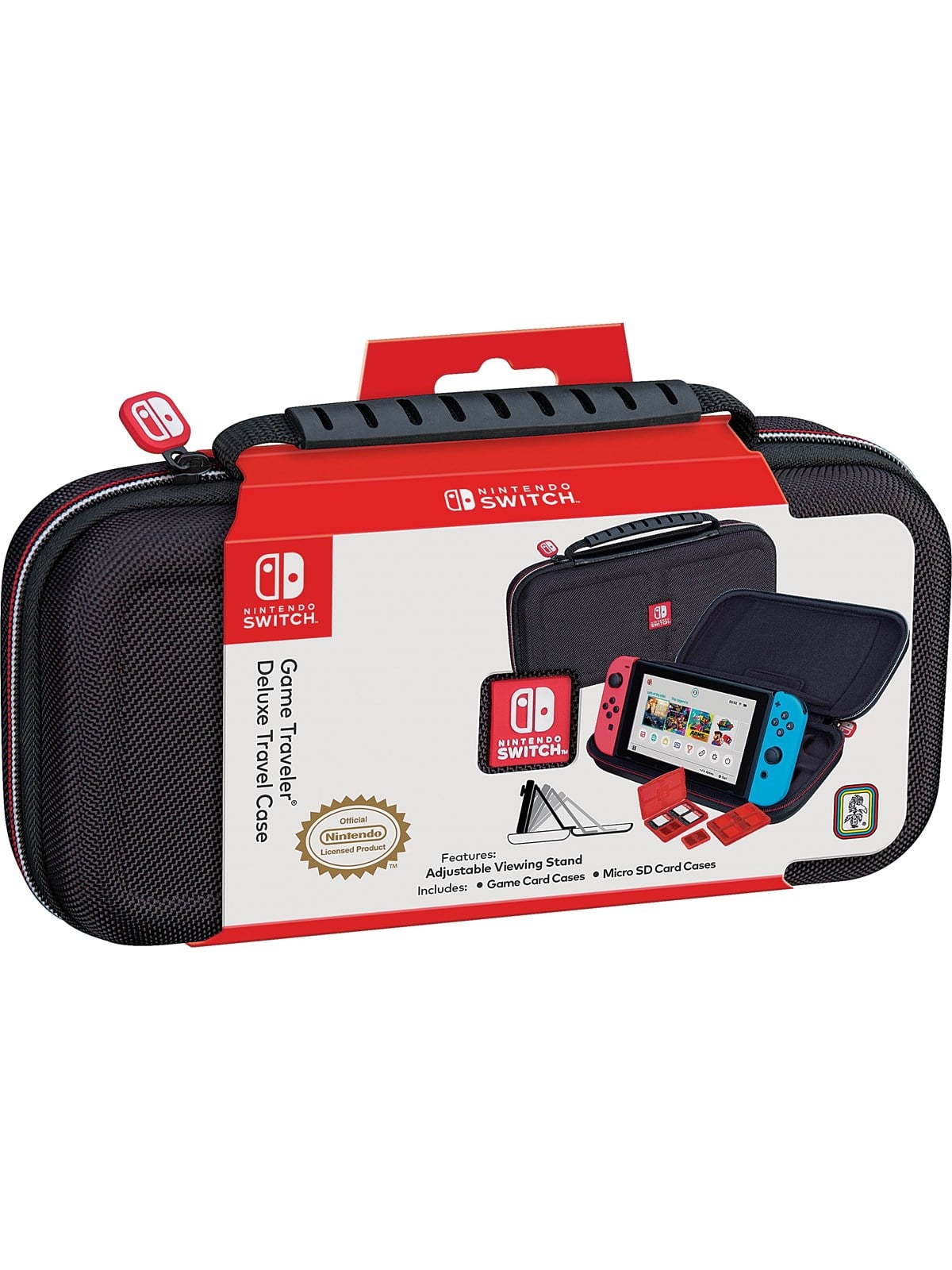 Nintendo Switch Deluxe Travel Case: Black - Miscellaneous Bag - Nintendo Switch
