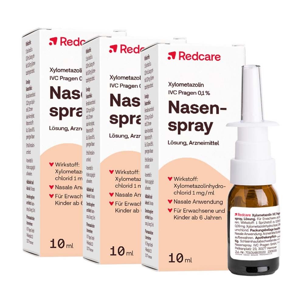 Redcare Nasenspray 3er-Pack 3x10 ml Spray