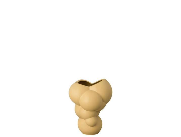 Rosenthal Vase Skum - Fossil, Hellgelb, Keramik, 14.5 cm, Dekoration, Vasen, Keramikvasen