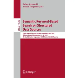 Semantic Keyword-Based Search on Structured Data Sources, Fachbücher