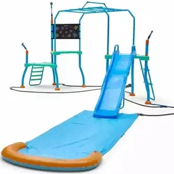 Plum: Wasserpark Wasser - Garten-Spielplatz mit Geschicklichkeitsparcours